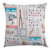 Tecido Loneta Natal Alpes - Ribes y Casals