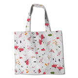 Tela Loneta Navidad Setas - Ribes y Casals