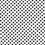 Popeline Bolas Flamenco Negro 7mm - Ribes y Casals