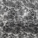 Retal Tela Lycra Brillante Leopardo Plata 80x150 cm - Ribes y Casals