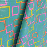 Tele Lycra Estampada Machas Degradé Azul - Ribes y Casals