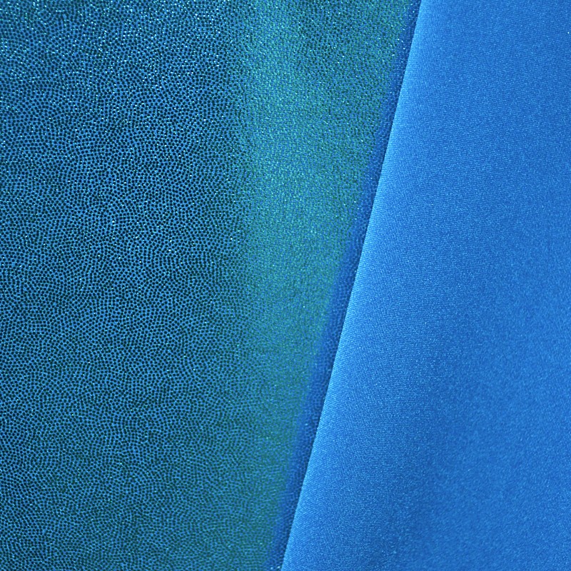 Lycra Brilhante Holográfica Turquesa - Ribes y Casals