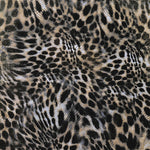 Tecido de Licra Holográfica Leopard Camel - Ribes y Casals