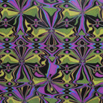 Tecido de Lycra Holografo Psicadélica Fúcsia - Ribes y Casals