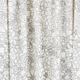 Tecido Mágico Flores Branca - Ribes y Casals