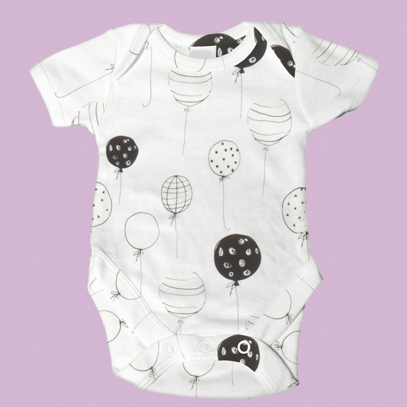 Tecido Mágico Balões Cru - Ribes y Casals