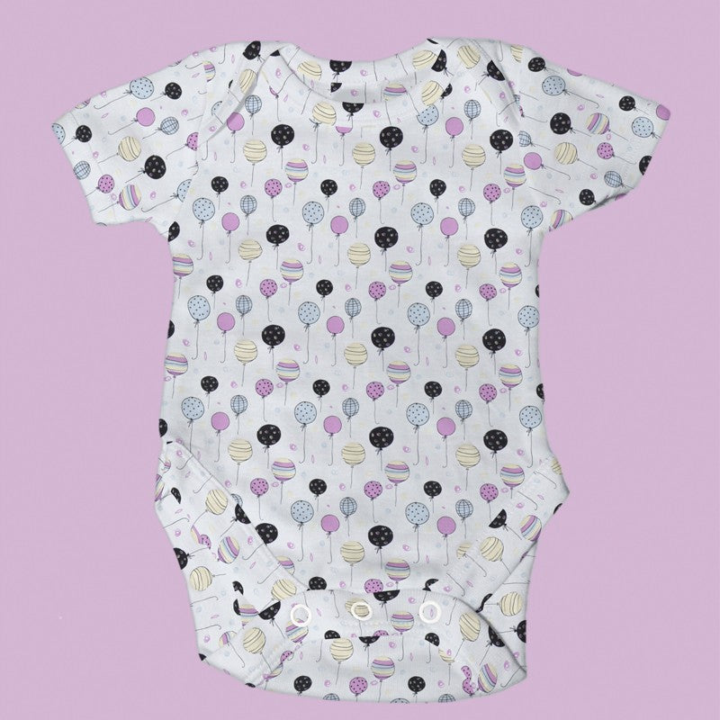 Tecido Mágico Balões Cru - Ribes y Casals