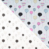 Tecido Mágico Balões Cru - Ribes y Casals