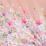 Tela Mikado Cenefa Salmón - Ribes y Casals