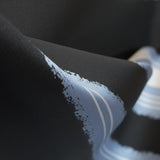 Tecido Mikado Jacquard Azul - Ribes y Casals