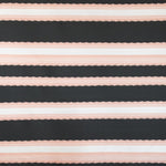 Tecido de Mikado Jacquard Salmão - Ribes y Casals