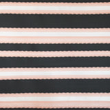 Tecido de Mikado Jacquard Salmão - Ribes y Casals