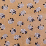 Tecido Minky Ovelha Camel - Ribes y Casals