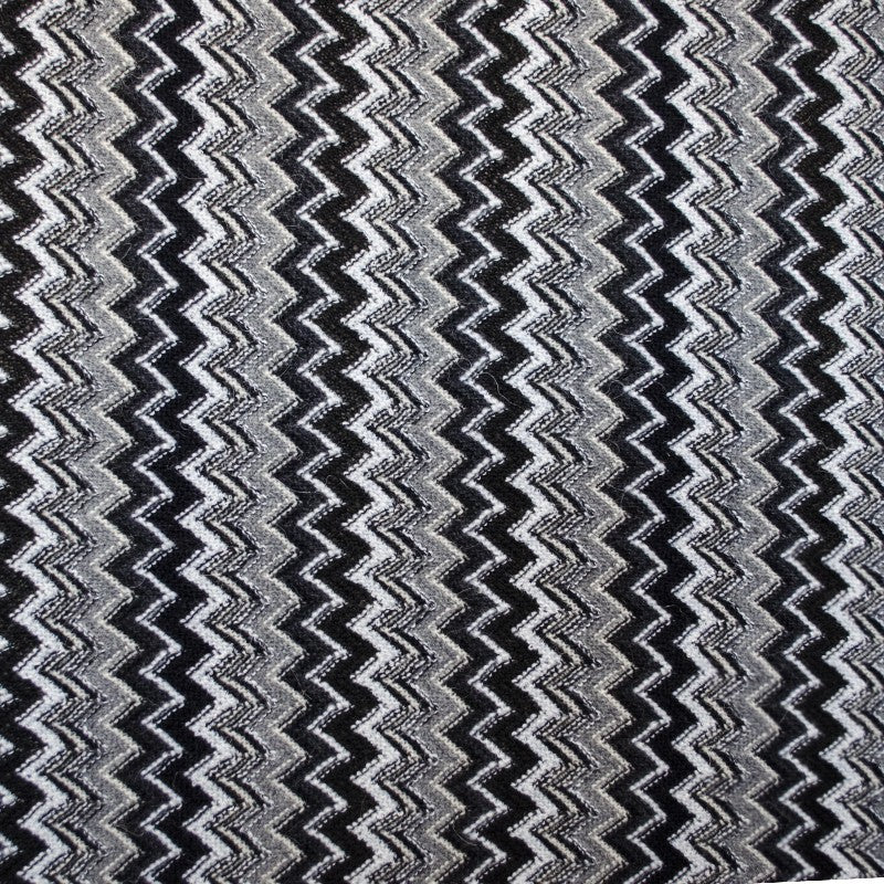 Tecido Missoni Bordado Negro - Ribes y Casals