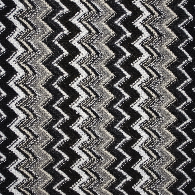 Tecido Missoni Bordado Negro - Ribes y Casals