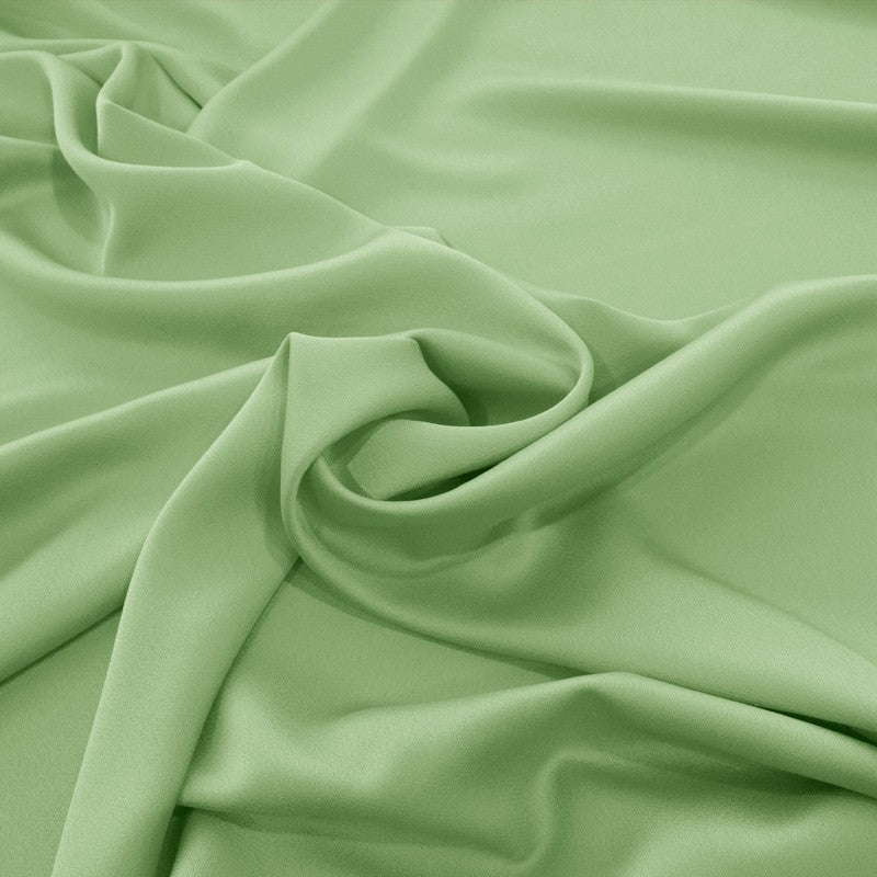 Tecido New Crepe Acetinado Verde - Ribes y Casals
