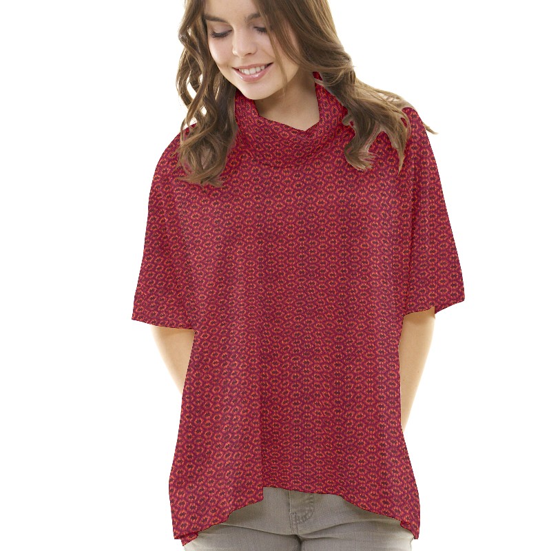 Bordado Jacquard Tramado Laranja - Ribes y Casals