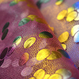 Tecido de Organza Estampado às Bolinhas Vermelho - Ribes y Casals