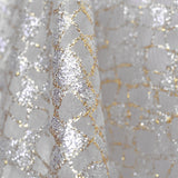 Retal Tela Organza Lamé Plata 115x155 cm - Ribes y Casals