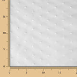 Tecido de Organza Plumeti Branco Puro - Ribes y Casals