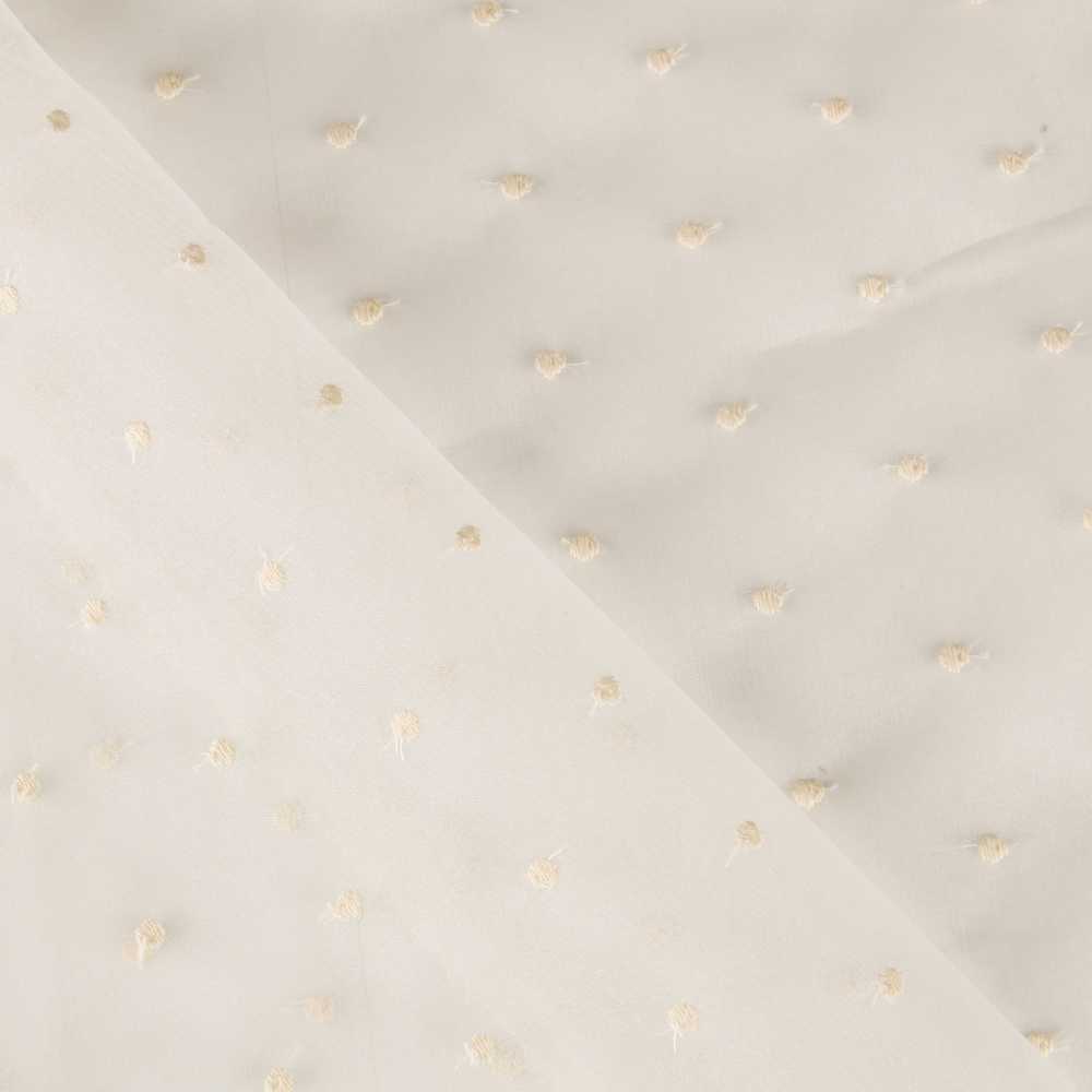 Tecido de Organza Plumeti Cru - Ribes y Casals