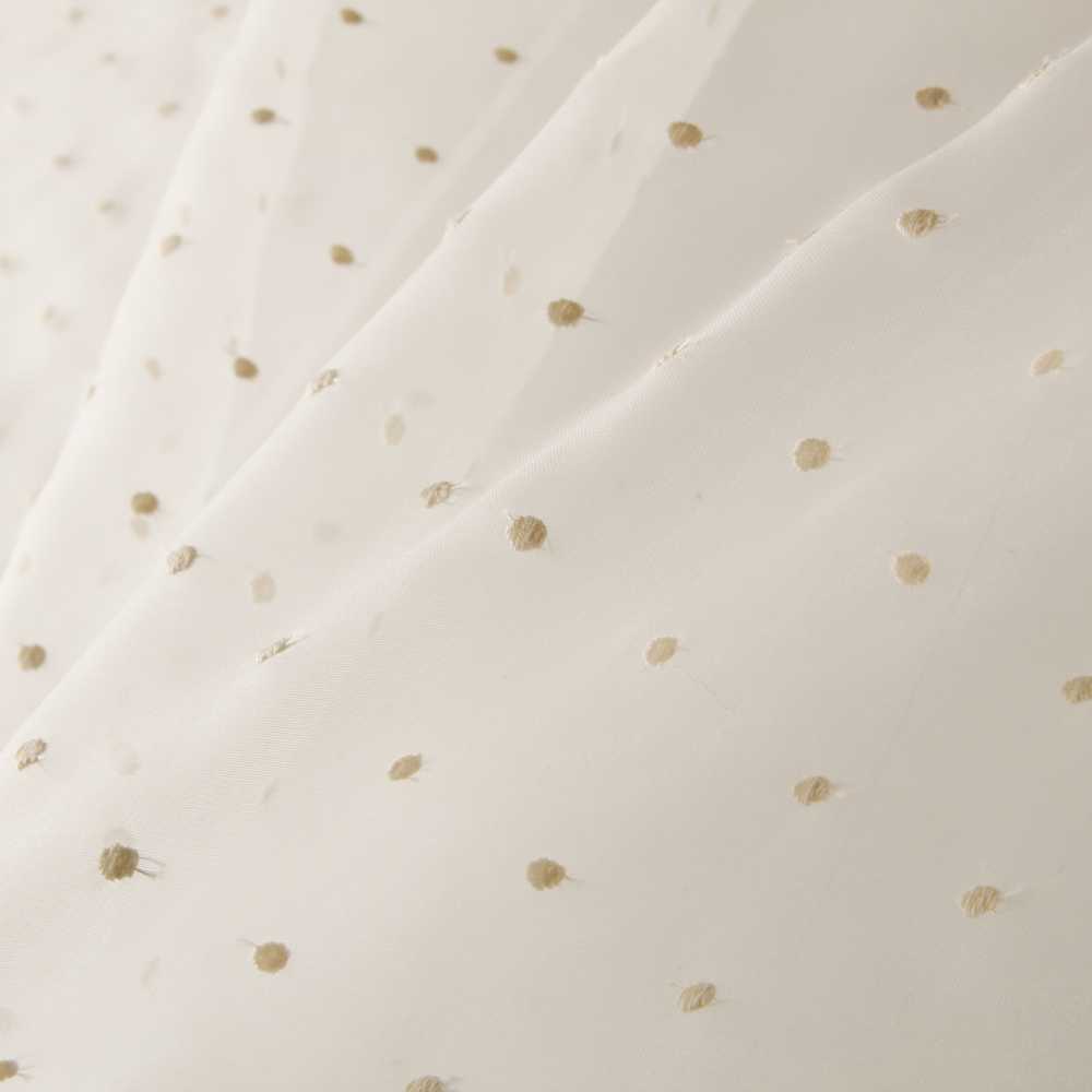 Tecido de Organza Plumeti Cru - Ribes y Casals