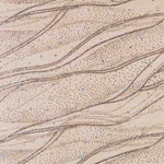 Tecido de Organza Purpurinas Castanho - Ribes y Casals