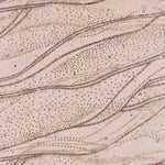 Tecido de Organza Purpurinas Castanho - Ribes y Casals