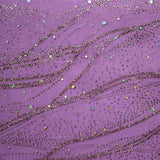 Tecido de Organza Purpurinas Roxo - Ribes y Casals