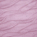 Tecido de Organza Purpurinas Rosa - Ribes y Casals
