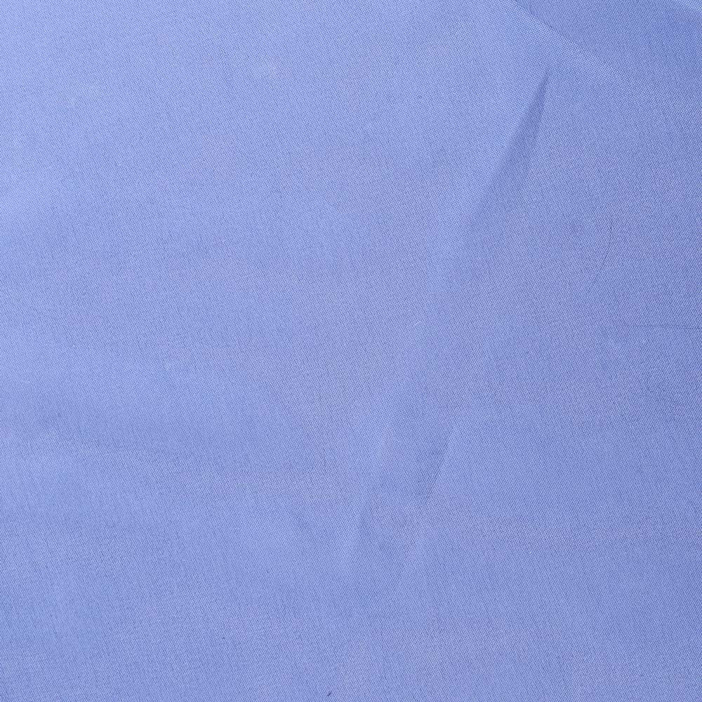 Tecido Organza Acetinado Azul Escuro - Ribes y Casals