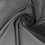 Tecido Organza Acetinado Preto - Ribes y Casals