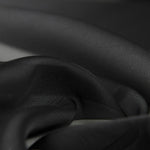 Tecido Organza Acetinado Preto - Ribes y Casals