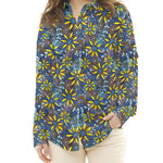 Tecido Patchwork Círculos Coral - Ribes y Casals