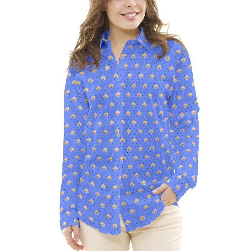 Tecido Patchwork Círculos Coral - Ribes y Casals