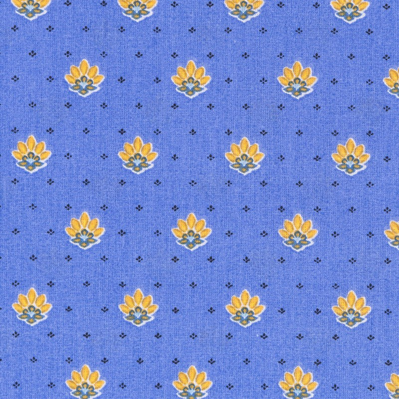 Tecido Patchwork Círculos Coral - Ribes y Casals