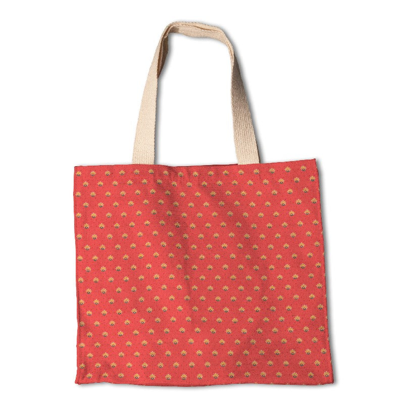 Tecido Patchwork Círculos Coral - Ribes y Casals