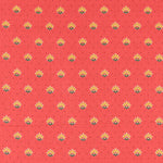 Tecido Patchwork Círculos Coral - Ribes y Casals