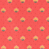 Tecido Patchwork Círculos Coral - Ribes y Casals