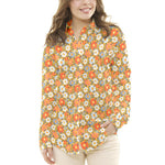 Tecido Patchwork Círculos Coral - Ribes y Casals