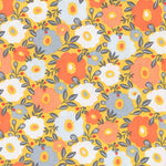 Tecido Patchwork Círculos Coral - Ribes y Casals