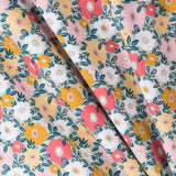 Tecido Patchwork Círculos Coral - Ribes y Casals