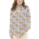 Tecido Patchwork Círculos Coral - Ribes y Casals