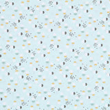 Tecido Patchwork Manchinhas Azul - Ribes y Casals