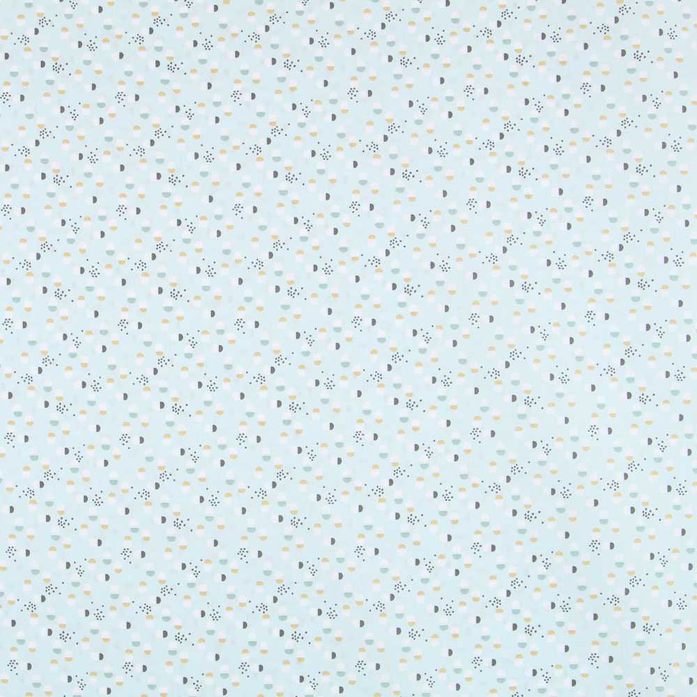 Tecido Patchwork Manchinhas Azul - Ribes y Casals