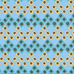 Tecido Patchwork Dozalia Azul - Ribes y Casals