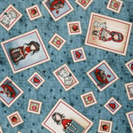 Tecido Patchwork Gorjuss My Story Azul - Ribes y Casals