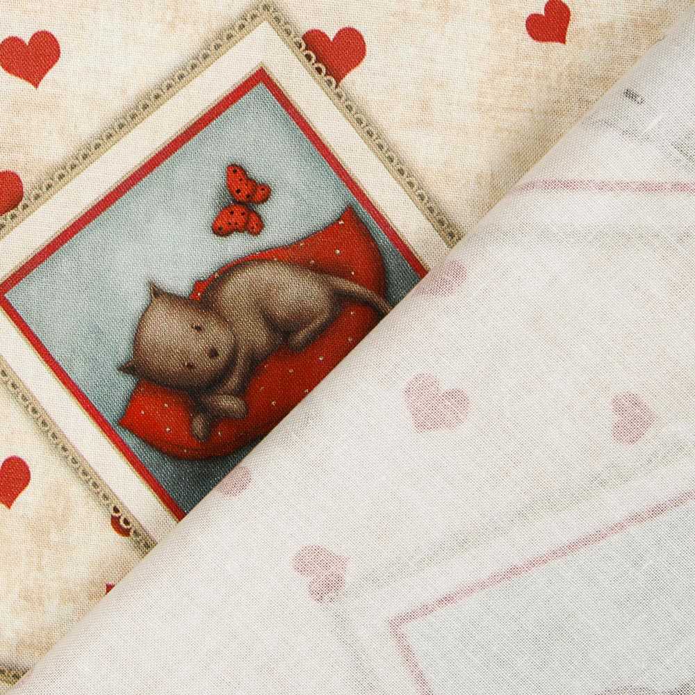 Tecido Patchwork Gorjuss My Story Cru - Ribes y Casals