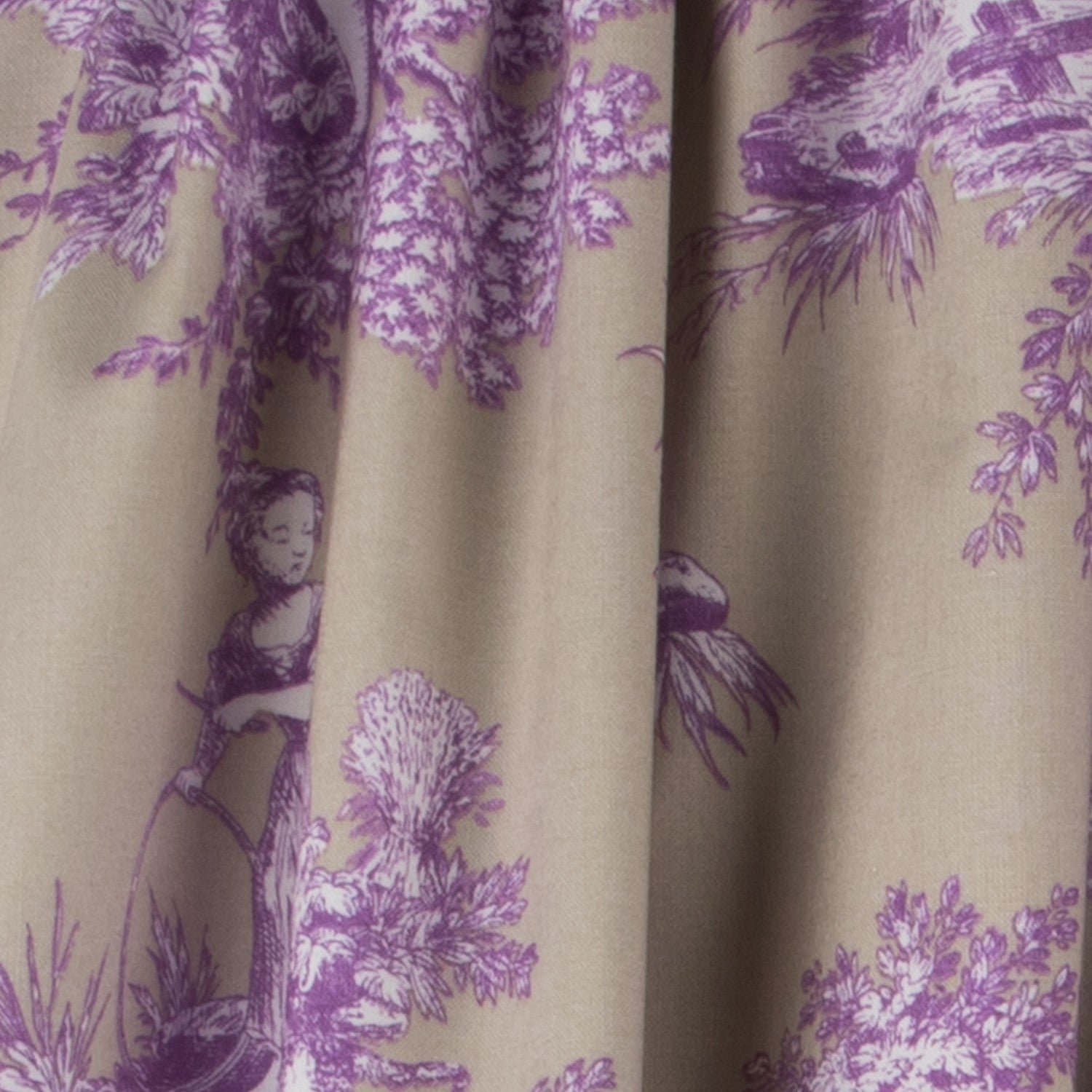 Tela Patchwork Horse Beige - Ribes y Casals