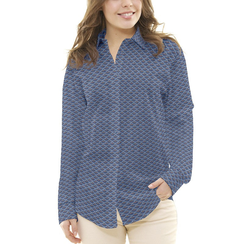 Tecido Patchwork Círculos Coral - Ribes y Casals